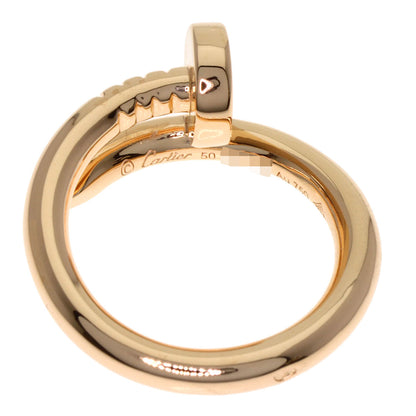 CARTIER Juste un Clou Classique #50 Ring K18 Pink Gold Ladies [Used]