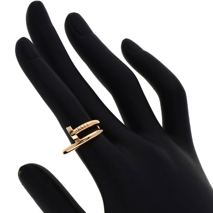 CARTIER Juste un Clou Classique #50 Ring K18 Pink Gold Ladies [Used]