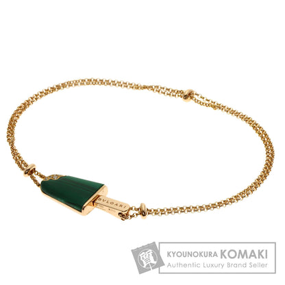 BVLGARI Gelati Malachite Diamond Bracelet K18 Pink Gold Ladies [Used]