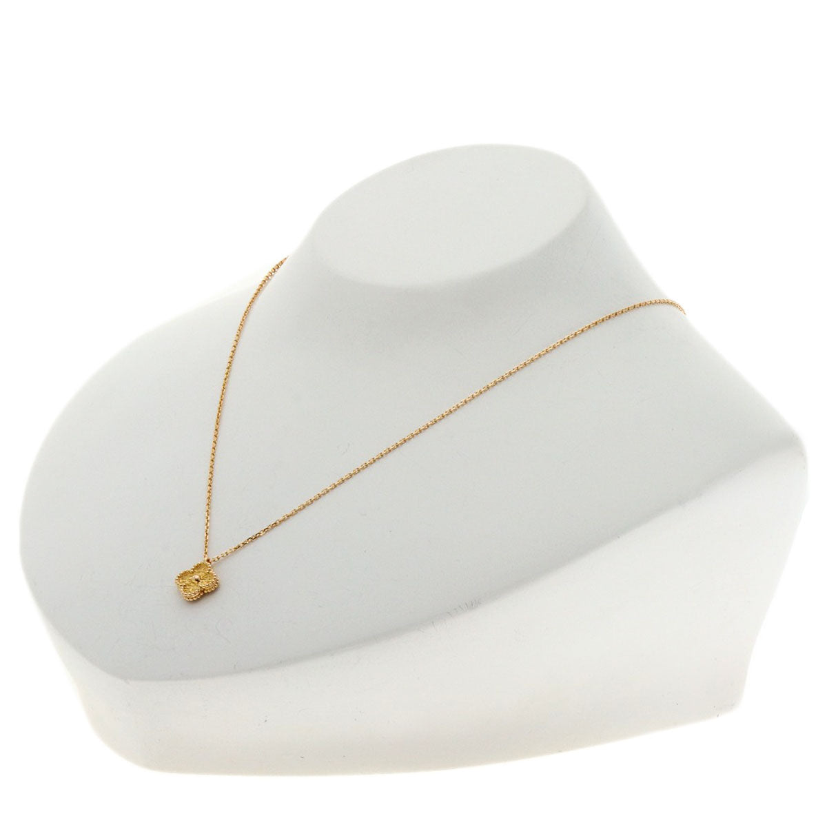 Van Cleef & Arpels Sweet Alhambra Necklace K18 Pink Gold Ladies [Used]