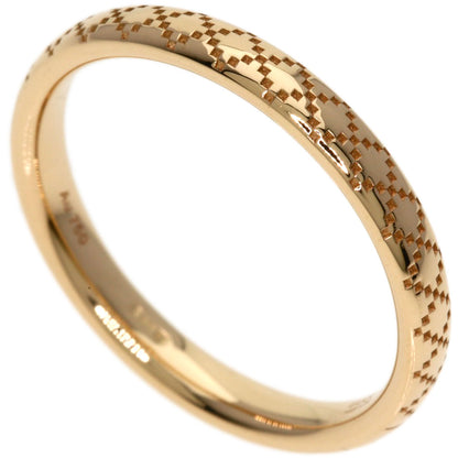 GUCCI Diamantissima #14 Ring K18 Pink Gold Ladies [Used]