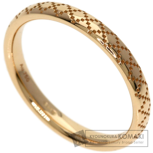 GUCCI Diamantissima #14 Ring K18 Pink Gold Ladies [Used]