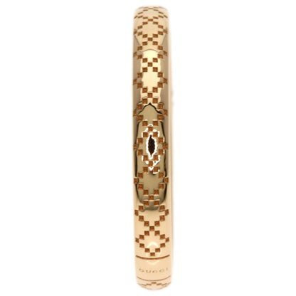 GUCCI Diamantissima #14 Ring K18 Pink Gold Ladies [Used]