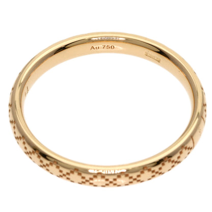 GUCCI Diamantissima #14 Ring K18 Pink Gold Ladies [Used]
