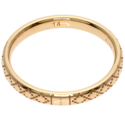 GUCCI Diamantissima #14 Ring K18 Pink Gold Ladies [Used]