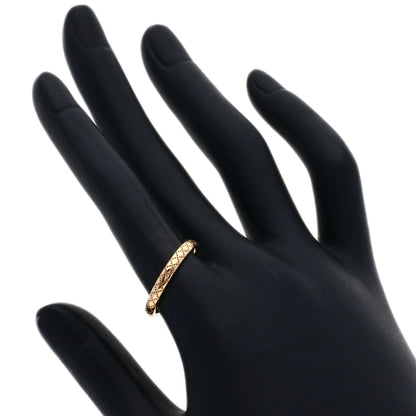 GUCCI Diamantissima #14 Ring K18 Pink Gold Ladies [Used]