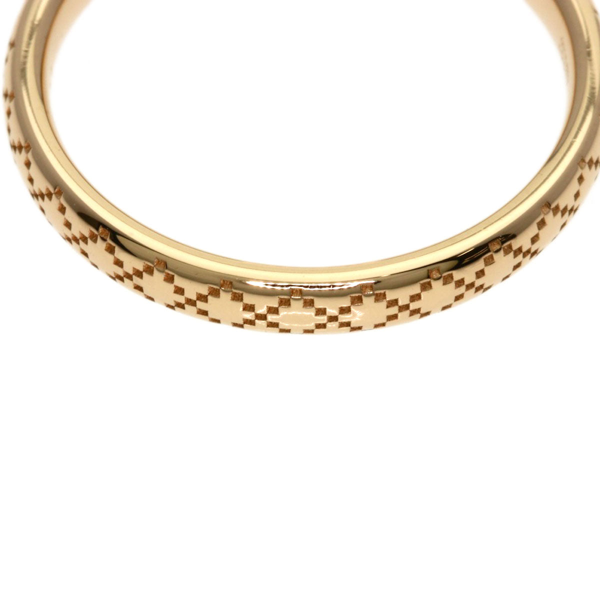 GUCCI Diamantissima #14 Ring K18 Pink Gold Ladies [Used]