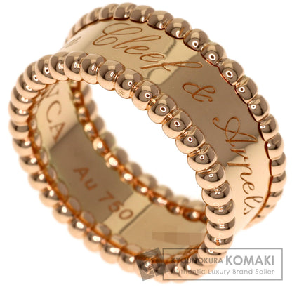 Van Cleef & Arpels Perle Senior Tulle Medium Ring K18 Pink Gold Ladies [Used]