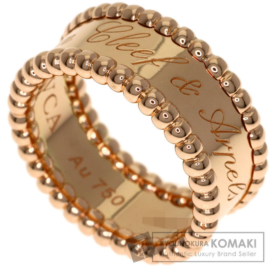 Van Cleef & Arpels Perle Senior Tulle Medium Ring K18 Pink Gold Ladies [Used]