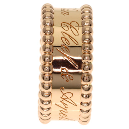 Van Cleef & Arpels Perle Senior Tulle Medium Ring K18 Pink Gold Ladies [Used]