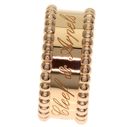 Van Cleef & Arpels Perle Senior Tulle Medium Ring K18 Pink Gold Ladies [Used]