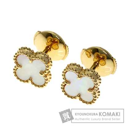 Van Cleef & Arpels Sweet Alhambra earring K18 Yellow Gold Ladies [Used]