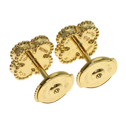 Van Cleef & Arpels Sweet Alhambra earring K18 Yellow Gold Ladies [Used]