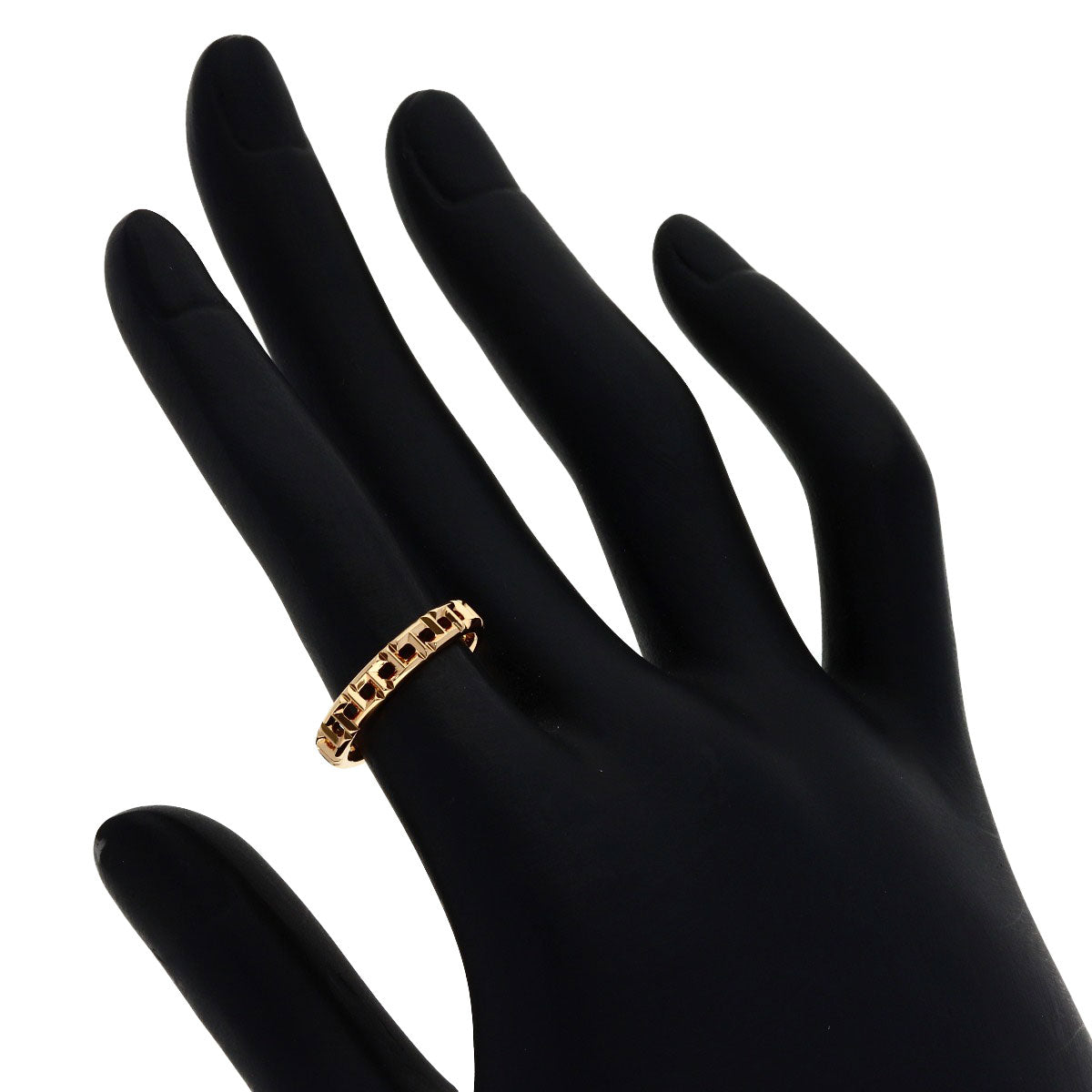 TIFFANY&Co. T True Narrow Ring K18 Pink Gold Ladies [Used]