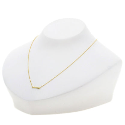 TIFFANY&Co. Fleur de Risky Diamond Necklace K18 Yellow Gold Ladies [Used]