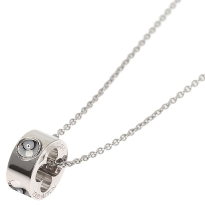 LOUIS VUITTON Pandantif Empreinte Necklace K18 White Gold Ladies [Used]