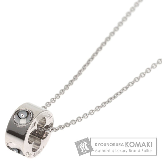 LOUIS VUITTON Pandantif Empreinte Necklace K18 White Gold Ladies [Used]