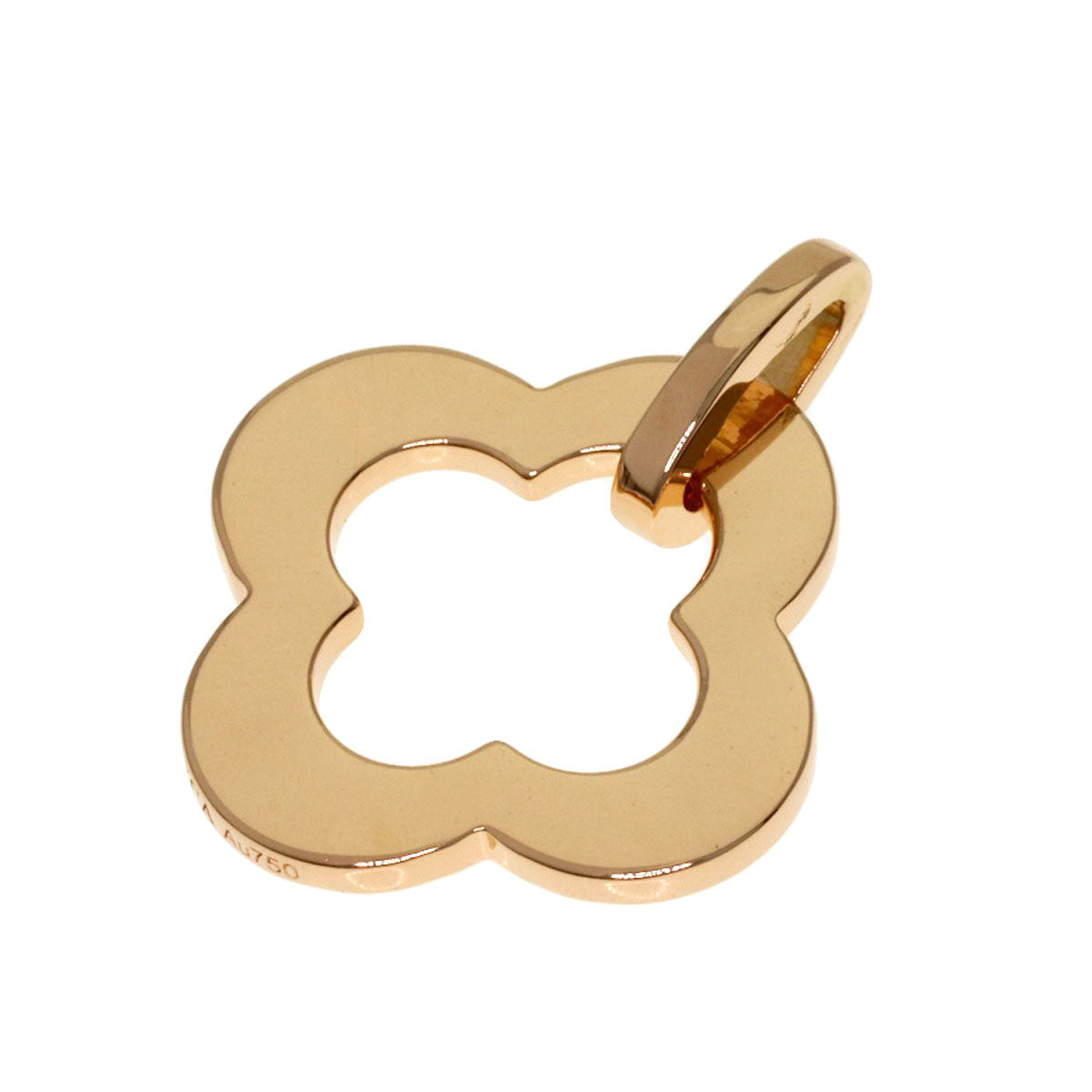 Van Cleef & Arpels Byzantine Alhambra Pendant top K18 Pink Gold Ladies [Used]