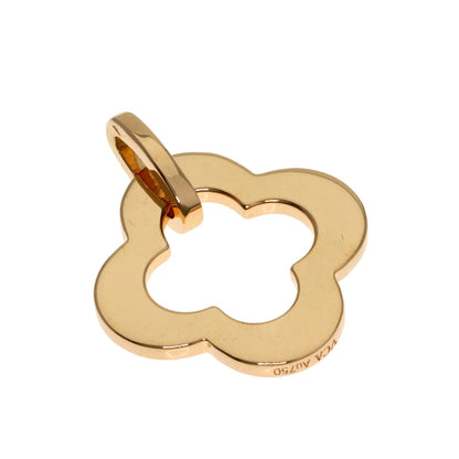 Van Cleef & Arpels Byzantine Alhambra Pendant top K18 Pink Gold Ladies [Used]
