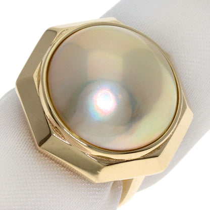 TASAKI Mabe Pearl Pearl Ring K14 Yellow Gold Ladies [Used]