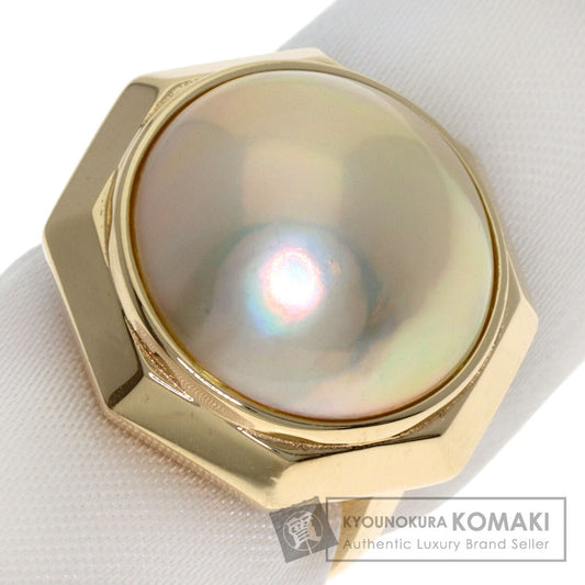 TASAKI Mabe Pearl Pearl Ring K14 Yellow Gold Ladies [Used]