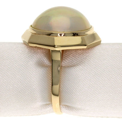 TASAKI Mabe Pearl Pearl Ring K14 Yellow Gold Ladies [Used]