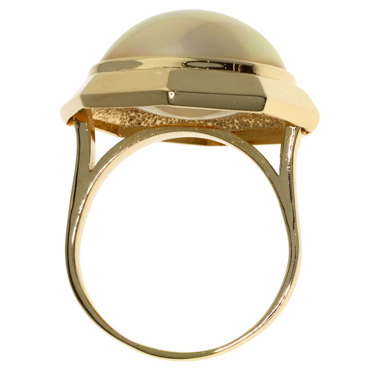 TASAKI Mabe Pearl Pearl Ring K14 Yellow Gold Ladies [Used]