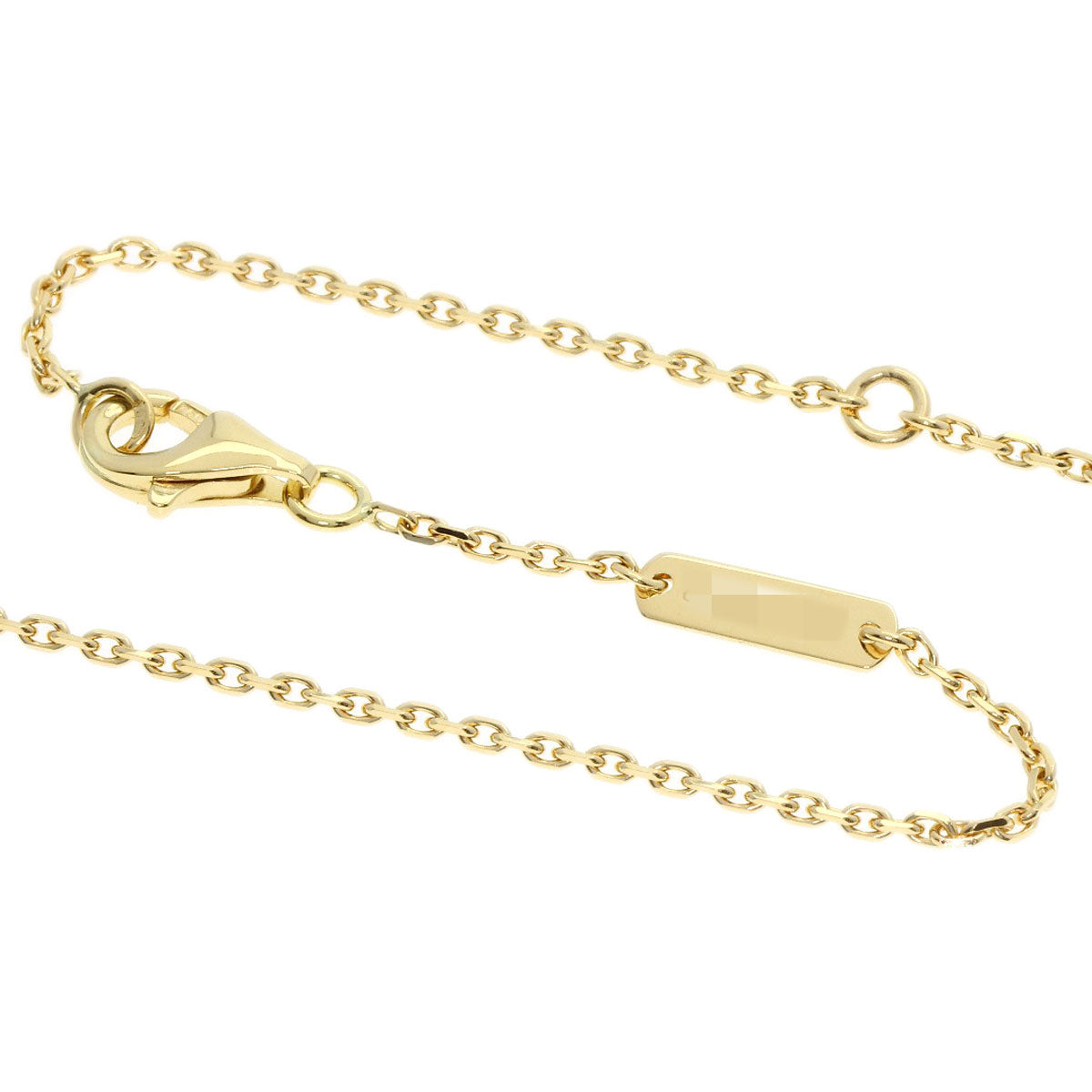 Van Cleef & Arpels Vintage Alhambra Mother of Pearl Necklace K18 Yellow Gold Ladies [Used]