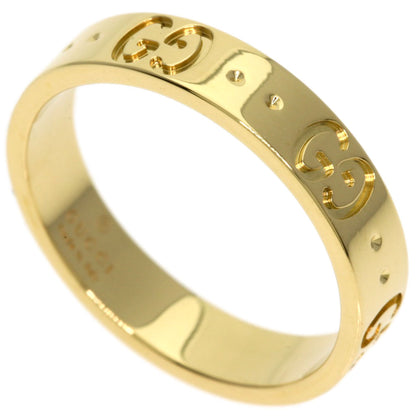 GUCCI Icon # 11 Ring K18 Yellow Gold Ladies [Used]