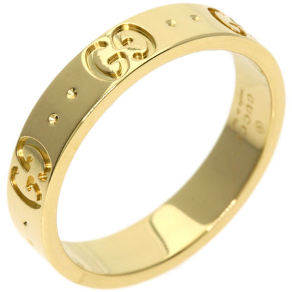 GUCCI Icon # 11 Ring K18 Yellow Gold Ladies [Used]