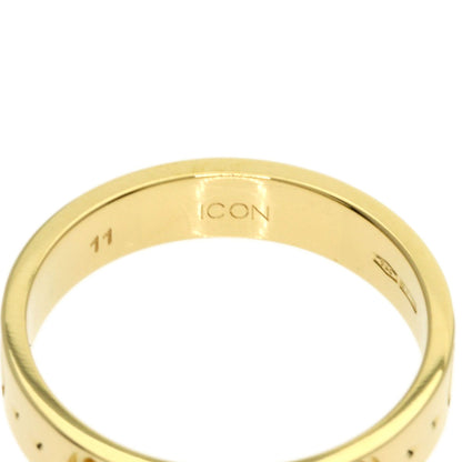 GUCCI Icon # 11 Ring K18 Yellow Gold Ladies [Used]