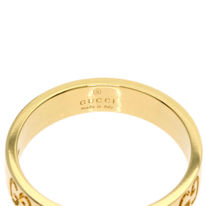 GUCCI Icon # 11 Ring K18 Yellow Gold Ladies [Used]
