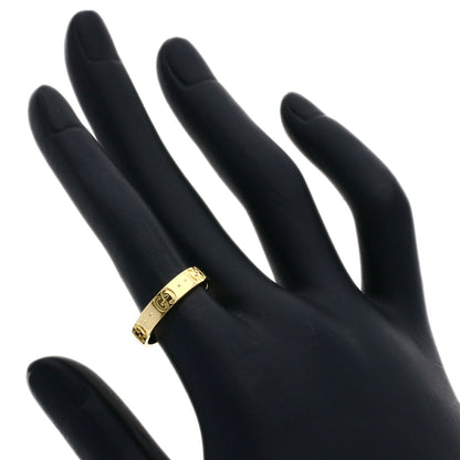 GUCCI Icon # 11 Ring K18 Yellow Gold Ladies [Used]