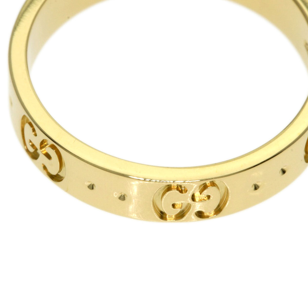 GUCCI Icon # 11 Ring K18 Yellow Gold Ladies [Used]