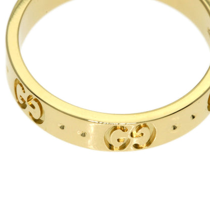 GUCCI Icon # 11 Ring K18 Yellow Gold Ladies [Used]