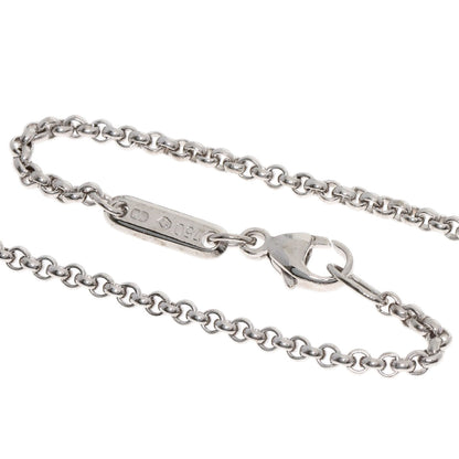 Chopard Happy diamond cross Necklace K18 White Gold Ladies [Used]