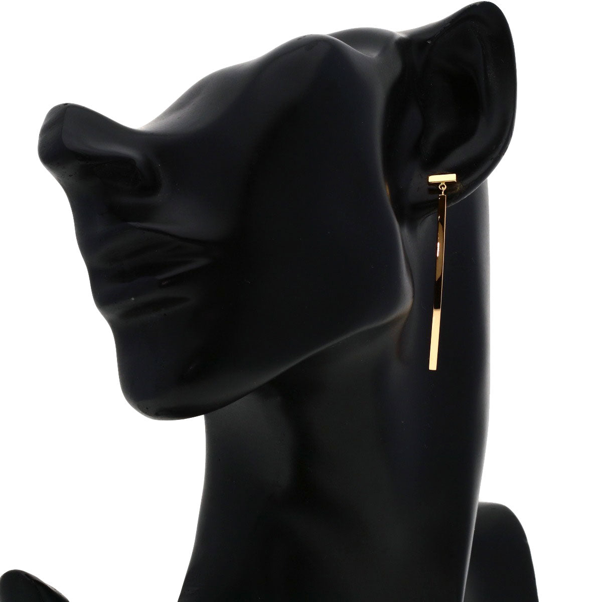 TIFFANY&Co. T-bar (one side only) earring K18 Pink Gold Ladies [Used]