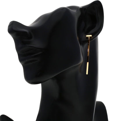 TIFFANY&Co. T-bar (one side only) earring K18 Pink Gold Ladies [Used]
