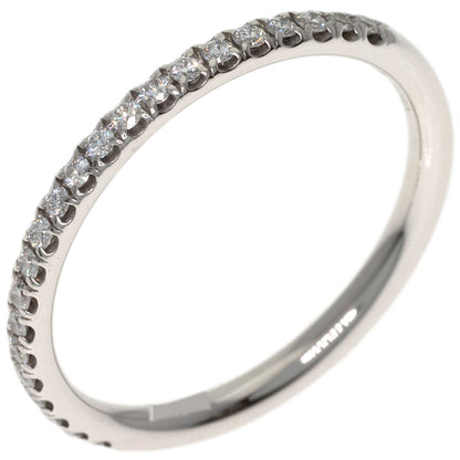 HARRY WINSTON Micropave Half Eternity Diamond Ring Platinum PT950 Ladies [Used]