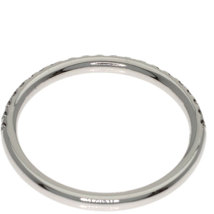 HARRY WINSTON Micropave Half Eternity Diamond Ring Platinum PT950 Ladies [Used]