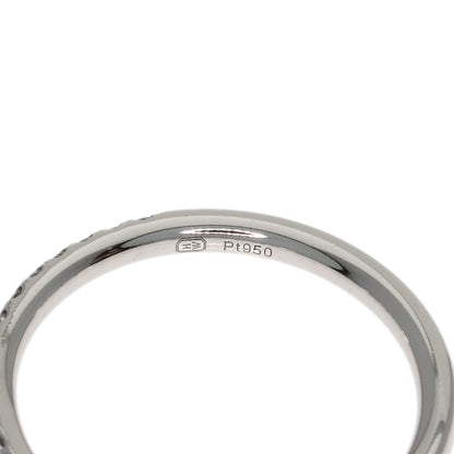 HARRY WINSTON Micropave Half Eternity Diamond Ring Platinum PT950 Ladies [Used]