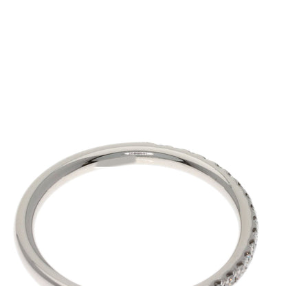 HARRY WINSTON Micropave Half Eternity Diamond Ring Platinum PT950 Ladies [Used]