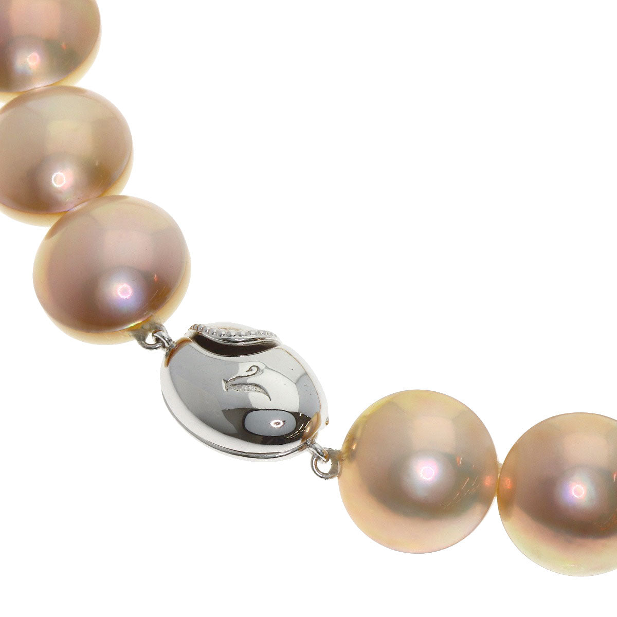 TASAKI Mabe Pearl Pearl Necklace Silver Ladies [Used]