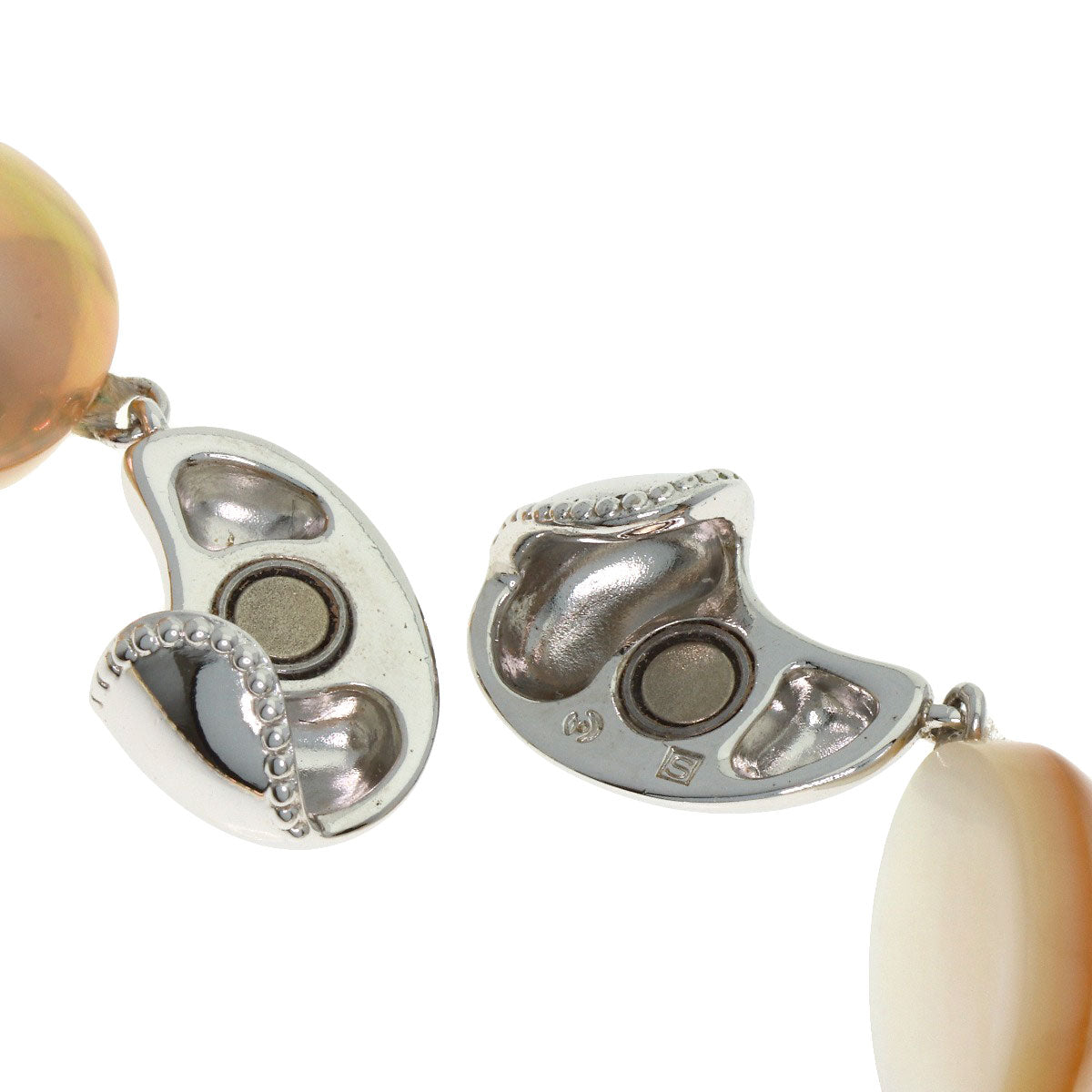 TASAKI Mabe Pearl Pearl Necklace Silver Ladies [Used]
