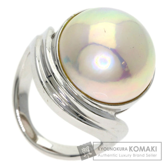 TASAKI Mabe Pearl Pearl Ring K14 White Gold Ladies [Used]
