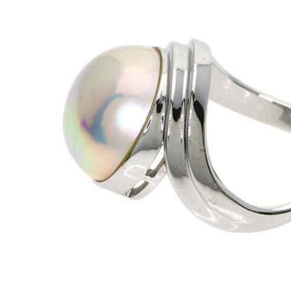 TASAKI Mabe Pearl Pearl Ring K14 White Gold Ladies [Used]