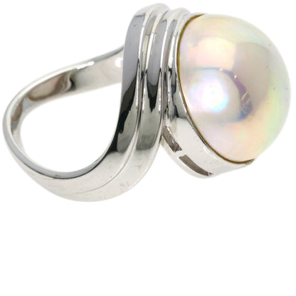 TASAKI Mabe Pearl Pearl Ring K14 White Gold Ladies [Used]