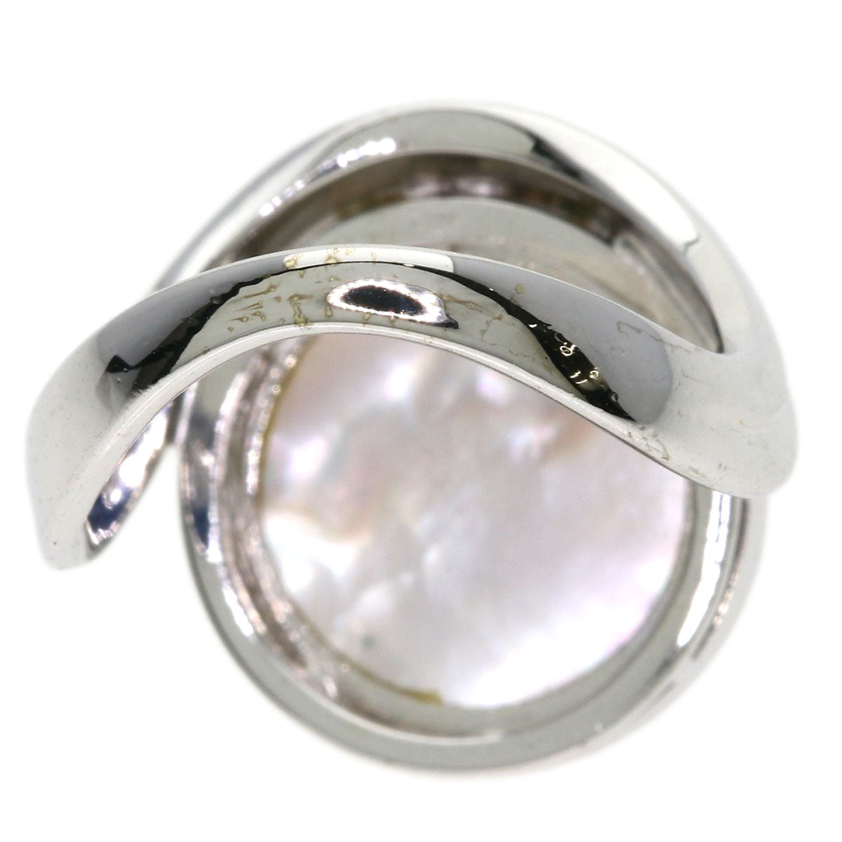 TASAKI Mabe Pearl Pearl Ring K14 White Gold Ladies [Used]