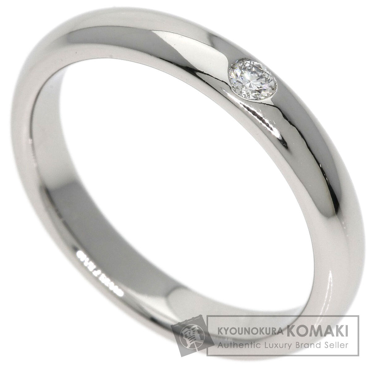 HARRY WINSTON Marriage 1P Diamond Ring Platinum PT950 Ladies [Used]