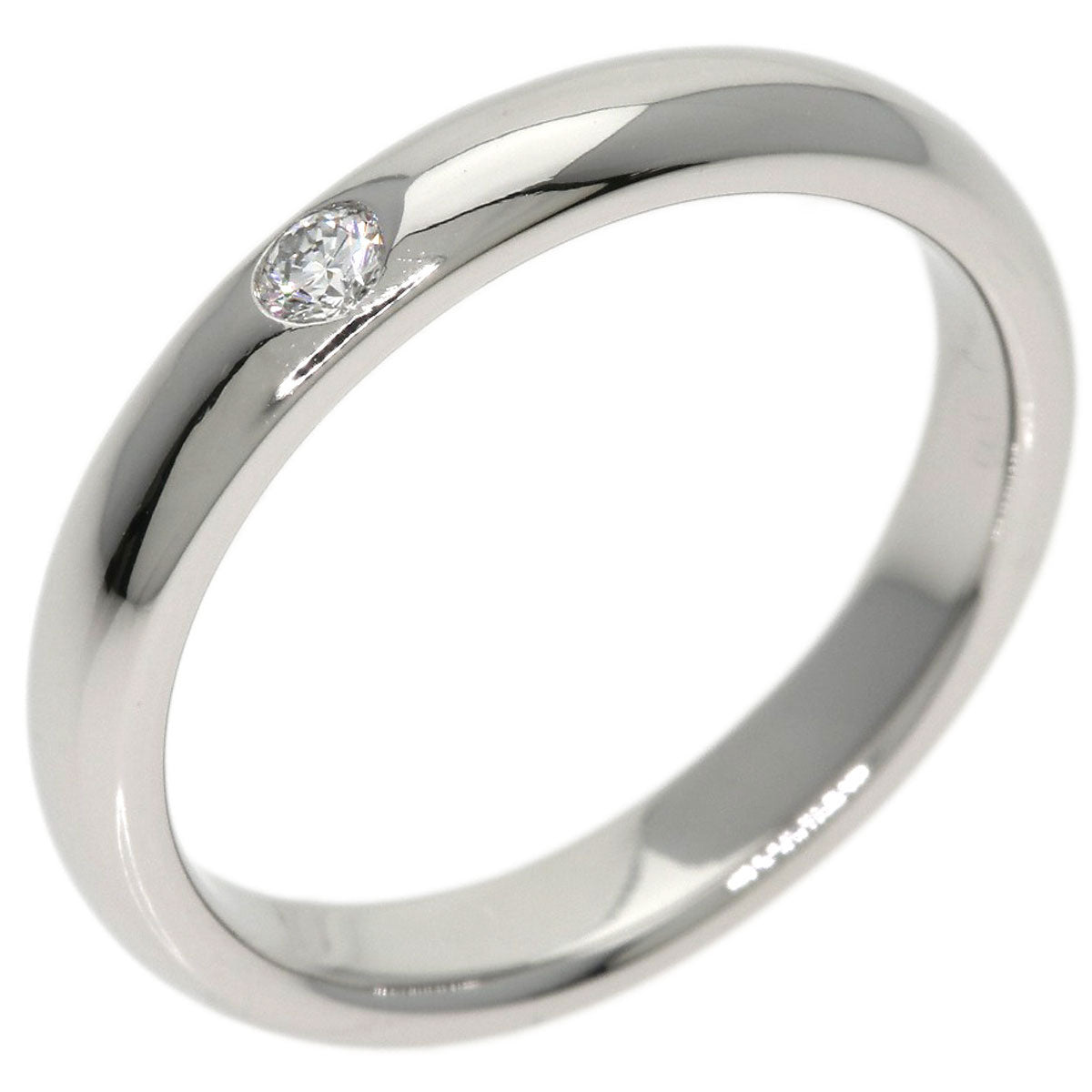 HARRY WINSTON Marriage 1P Diamond Ring Platinum PT950 Ladies [Used]